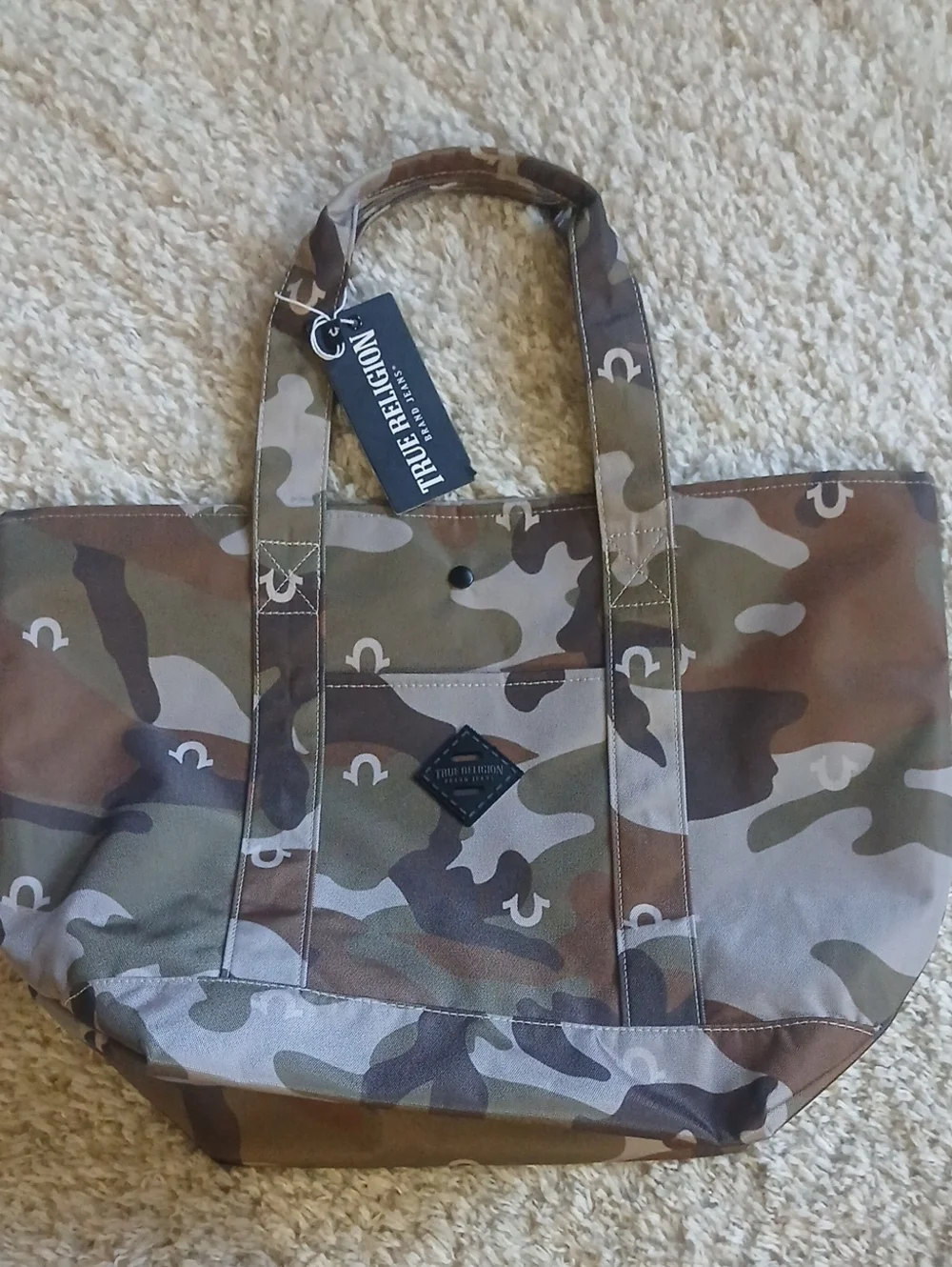 NWT TRUE RELIGION LARGE TOTE BAG